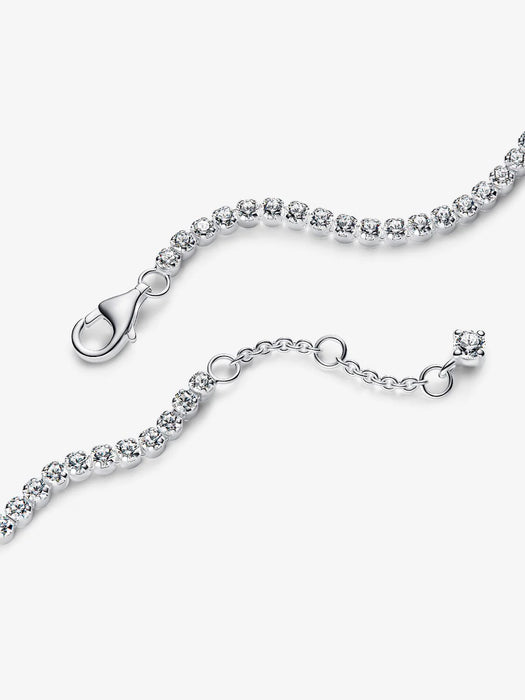 Pandora Sparkling Tennis Bracelet Sterling Silver
