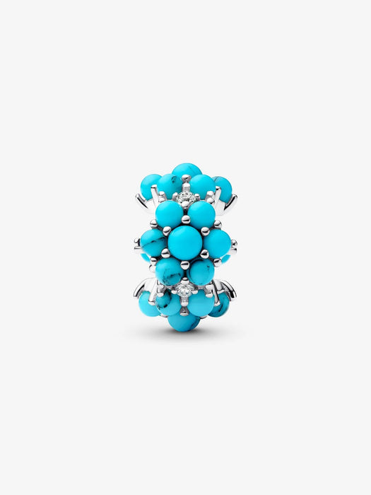Pandora Turquoise-Coloured Ocean Charm Sterling Silver