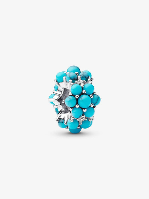 Pandora Turquoise-Coloured Ocean Charm Sterling Silver