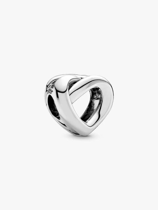 Pandora Knotted Heart Charm Sterling Silver