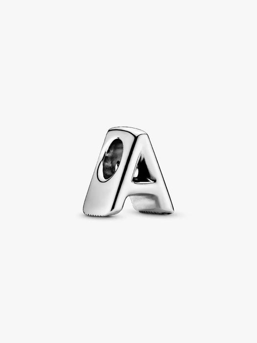 Pandora Letter A Alphabet Charm Sterling Silver