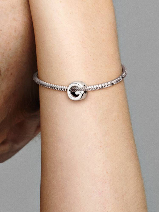 Pandora Letter G Alphabet Charm Sterling Silver