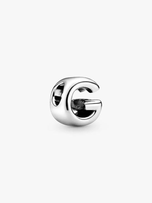 Pandora Letter G Alphabet Charm Sterling Silver