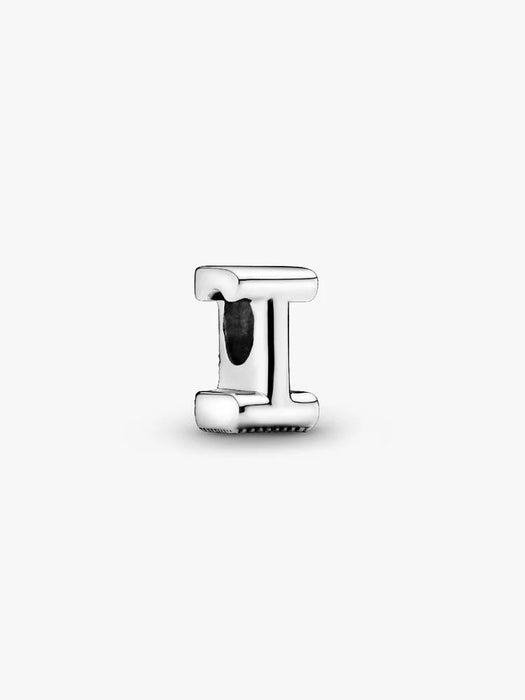Pandora Letter I Alphabet Charm Sterling Silver