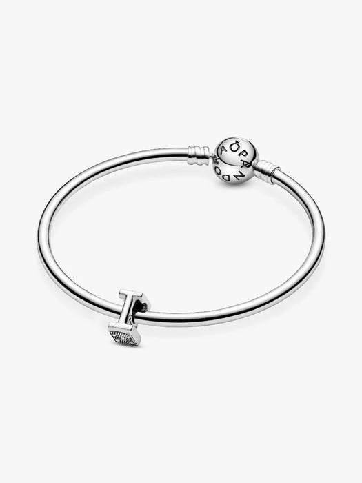 Pandora Letter I Alphabet Charm Sterling Silver