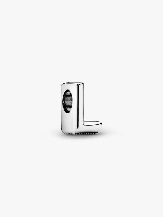 Pandora Letter L Alphabet Charm Sterling Silver