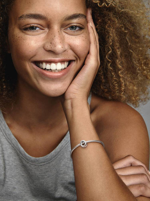 Pandora Letter O Alphabet Charm Sterling Silver