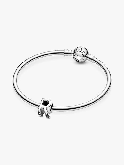 Pandora Letter R Alphabet Charm Sterling Silver