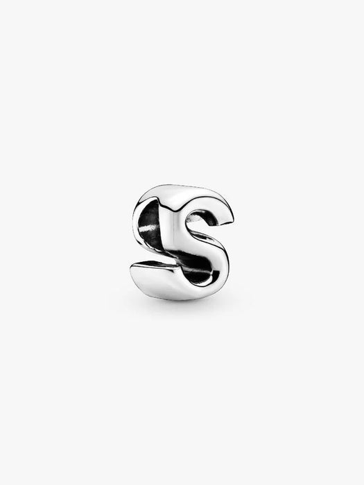 Pandora Letter S Alphabet Charm Sterling Silver