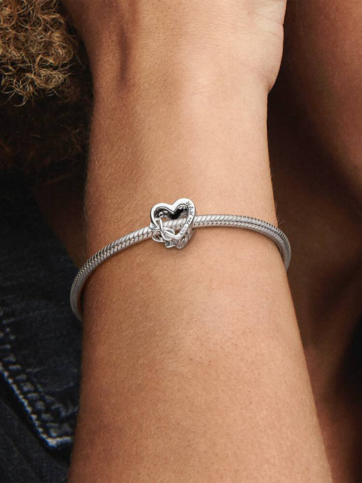 Pandora Love You Mum Infinity Heart Charm Sterling Silver