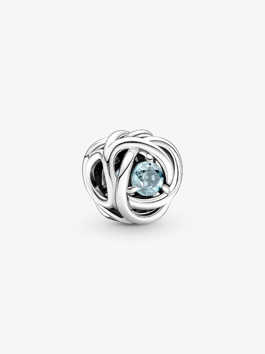 Pandora March Birthstone Eternity Circle Charm