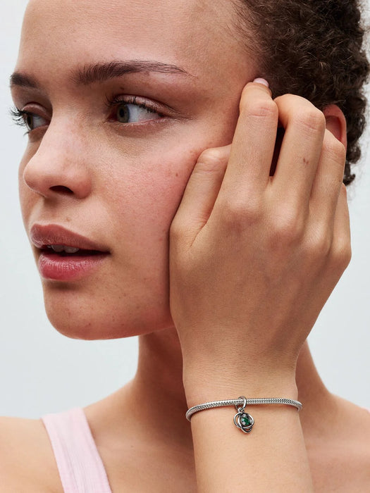 Pandora May Eternity Circle Dangle Charm Sterling Silver