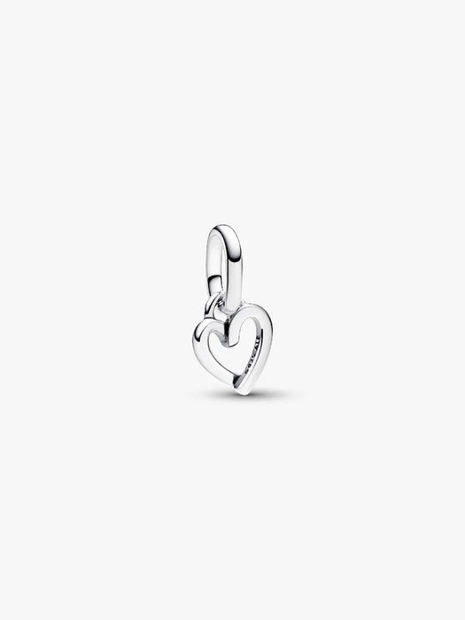 Pandora ME Freehand Heart Mini Dangle Charm Sterling Silver
