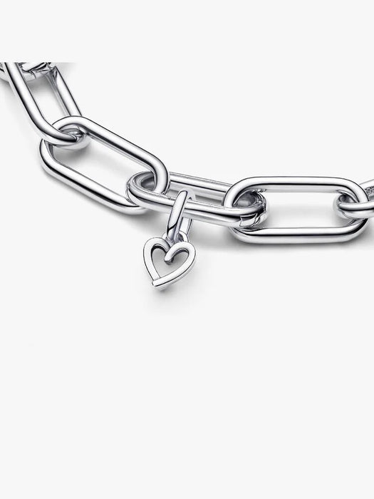 Pandora ME Freehand Heart Mini Dangle Charm Sterling Silver