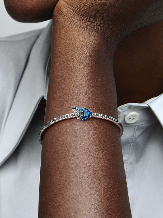 Pandora Metallic Blue Gecko Charm