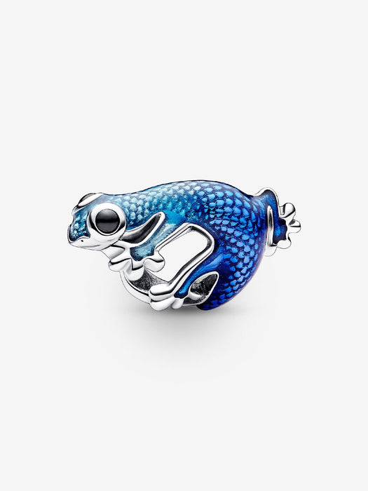 Pandora Metallic Blue Gecko Charm