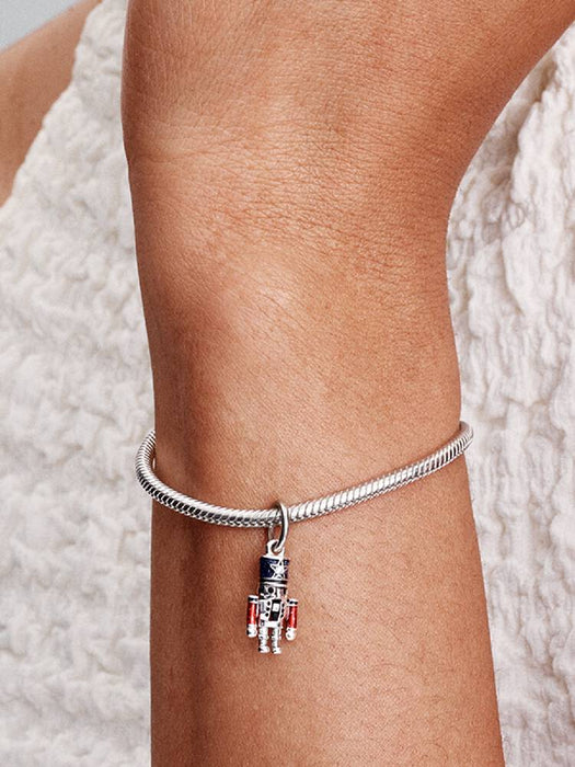 Pandora Moveable Nutcracker Dangle Charm Sterling Silver