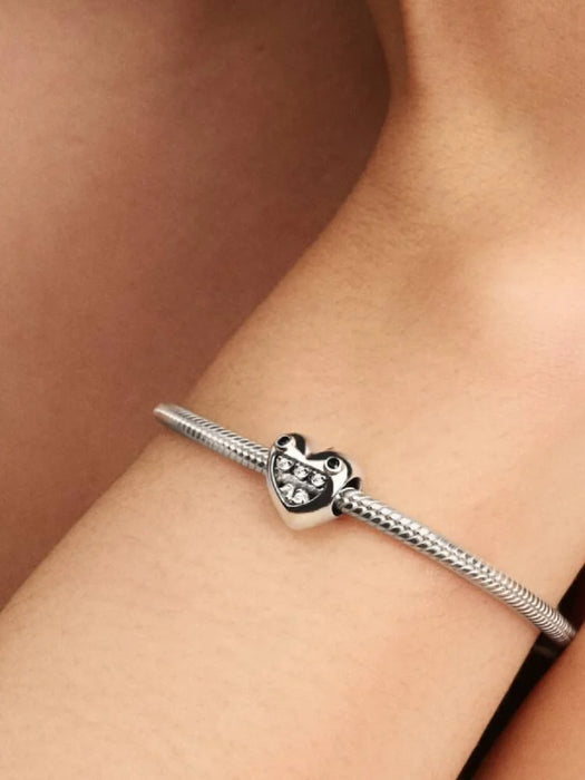 Pandora Mum's Little Monsters Heart Charm Sterling Silver