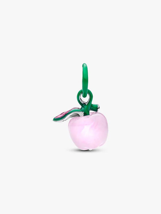 Pandora Murano Pink Apple Charm Sterling Silver