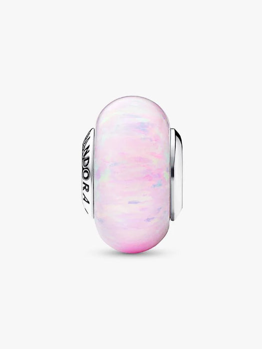 Pandora Opalescent Pink Charm Sterling Silver