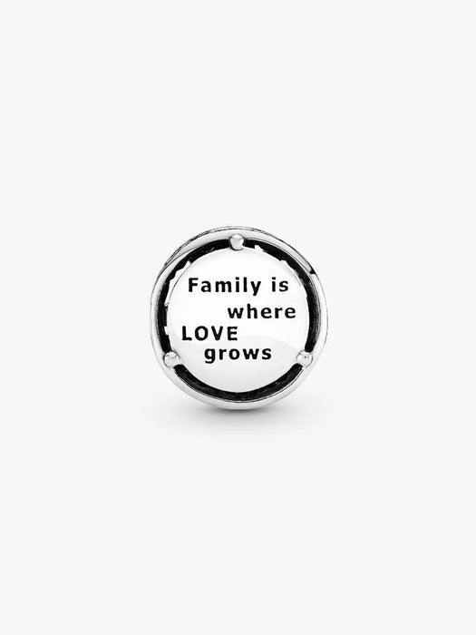 Pandora Openwork Family Roots Charm Sterling Silver