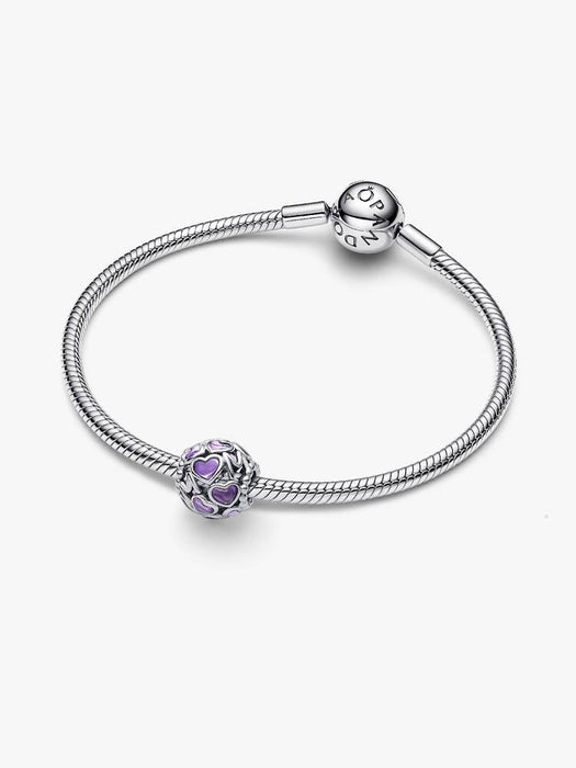 Pandora Openwork Hearts Mum Charm Sterling Silver