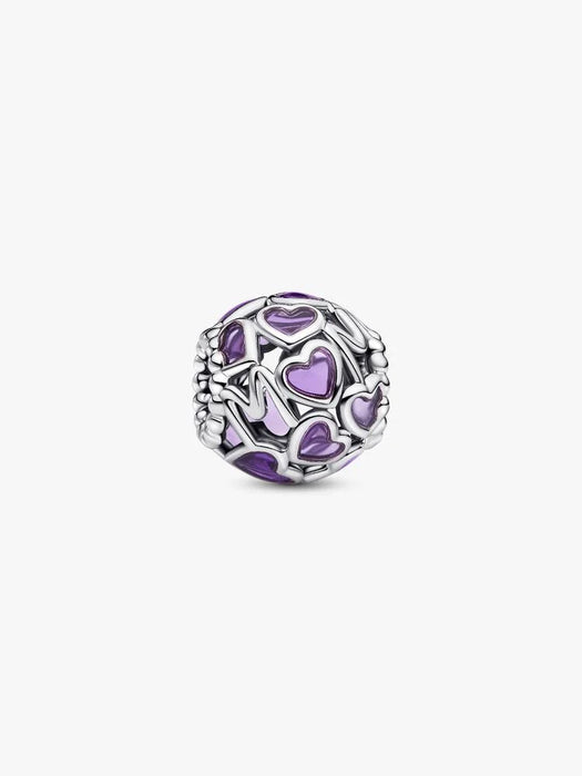 Pandora Openwork Hearts Mum Charm Sterling Silver