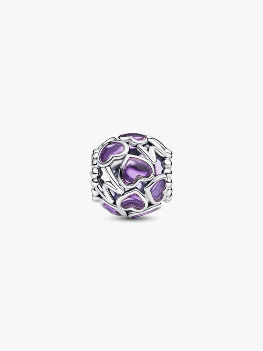 Pandora Openwork Hearts Mum Charm Sterling Silver