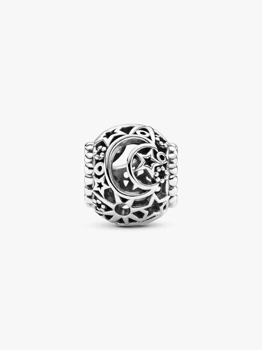 Pandora Openwork Sun, Stars & Moon Charm Sterling Silver