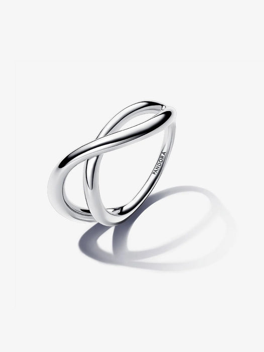 Pandora Organically Shaped Infinity Ring Sterling Silver