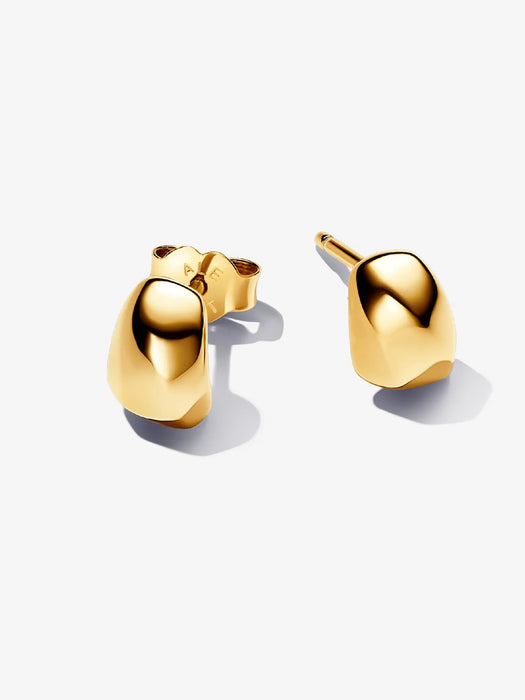 Pandora Organically Shaped Stud Earrings