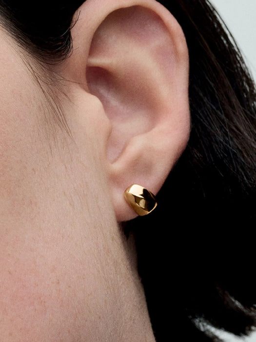 Pandora Organically Shaped Stud Earrings