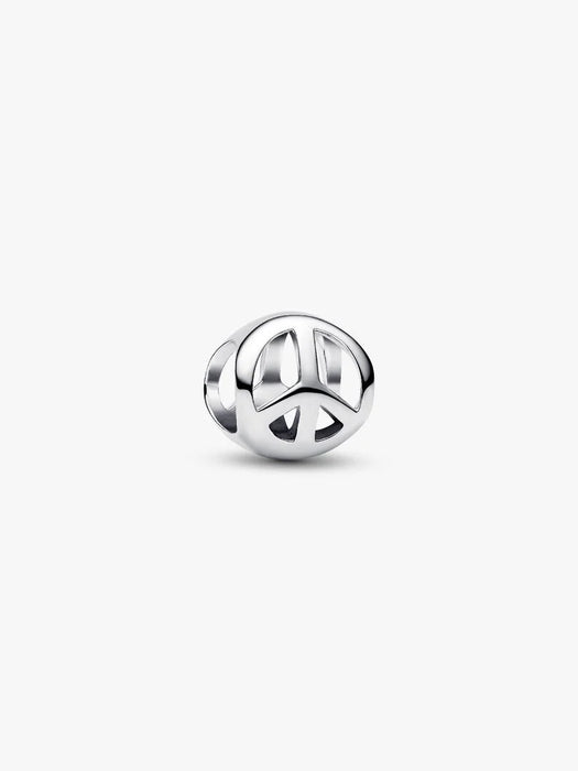 Pandora Peace Symbol Mini Charm Sterling Silver