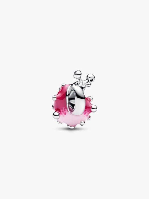 Pandora Pink Snail Charm Sterling Silver