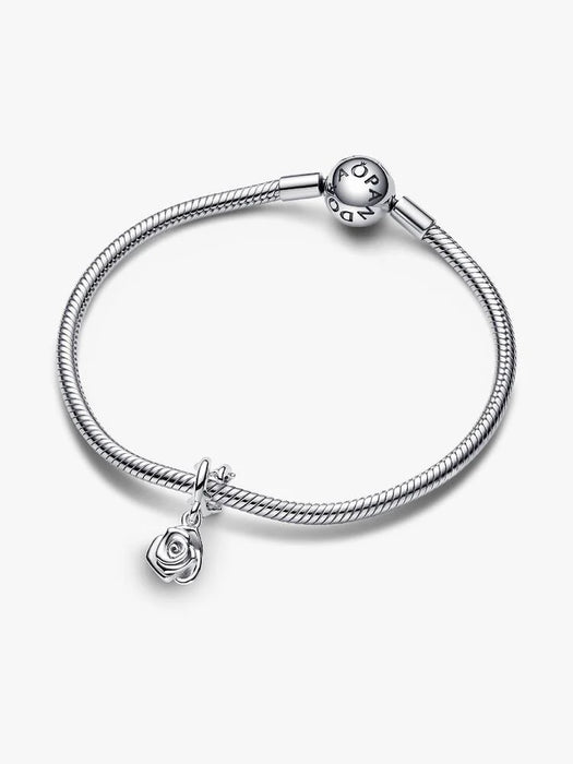 Pandora Rose In Bloom Dangle Charm Sterling Silver