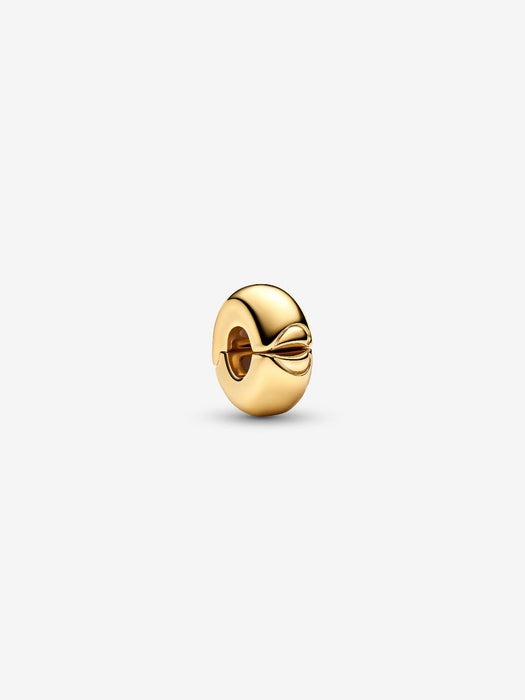 Pandora Round Clip Gold Charm