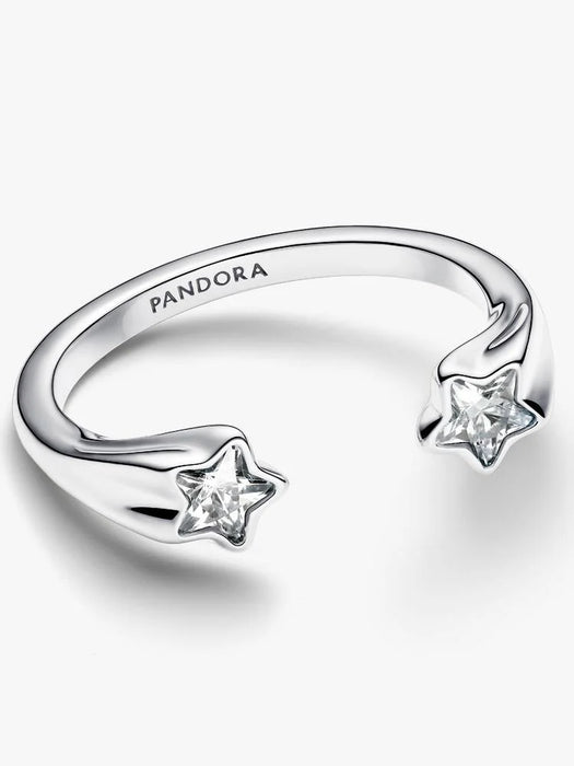 Pandora Shooting Stars Open Ring Sterling Silver