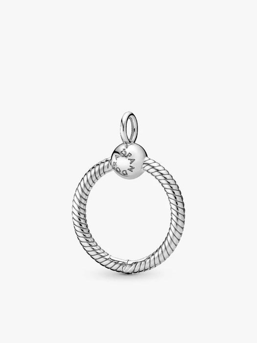 Pandora Small O Pendant Sterling Silver