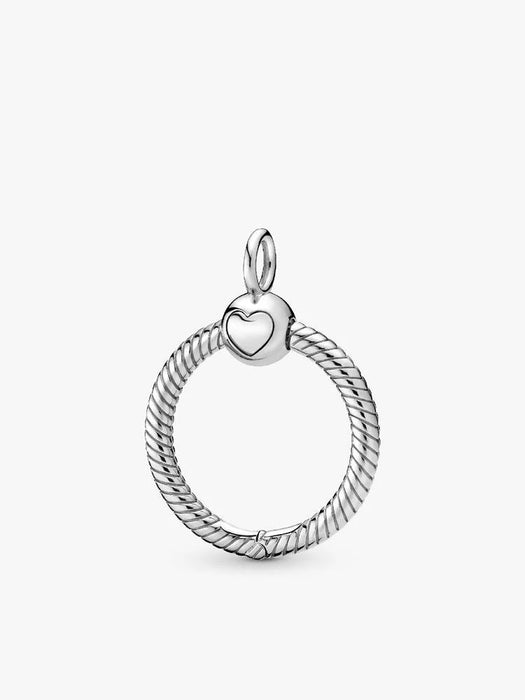 Pandora Small O Pendant Sterling Silver
