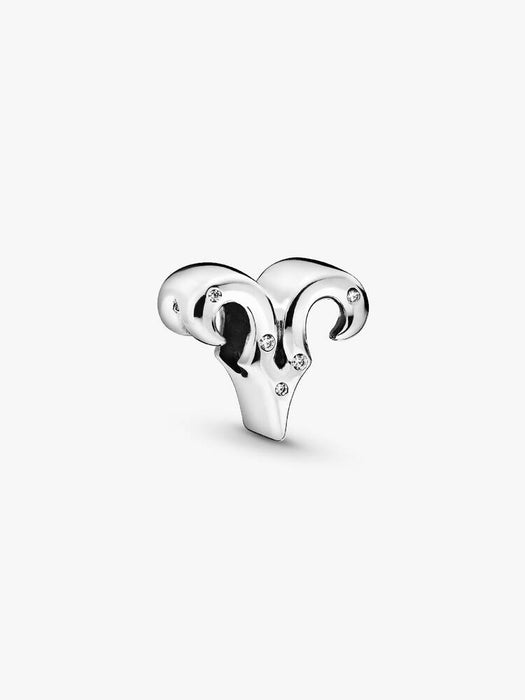 Pandora Sparkling Aries Zodiac Charm Sterling Silver