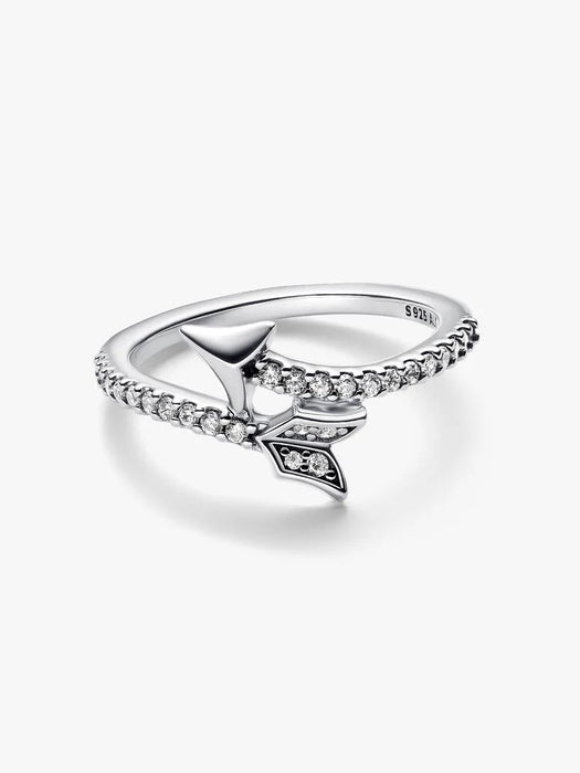 Pandora Sparkling Arrow Ring Sterling Silver