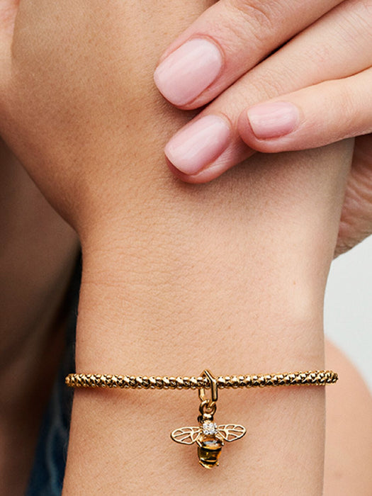 Pandora Sparkling Bee Dangle Charm