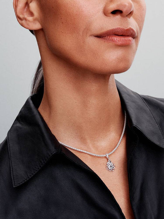 Pandora Sparkling Firework Double Dangle Charm Sterling Silver