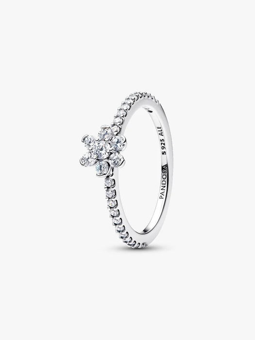 Pandora Sparkling Flower Ring Sterling Silver