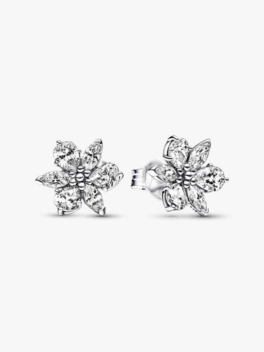 Pandora Sparkling Herbarium Cluster Stud Earrings Sterling Silver