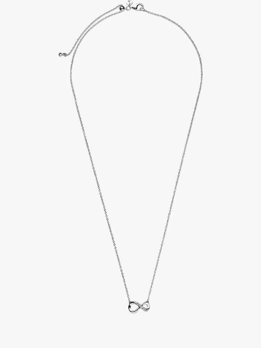 Pandora Sparkling Infinity Collier Necklace Sterling Silver