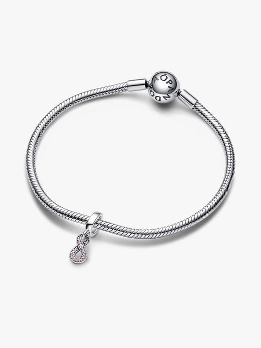 Pandora Sparkling Infinity Dangle Charm Sterling Silver
