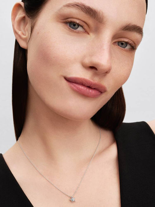 Pandora Sparkling Stella Pendant Necklace Sterling Silver