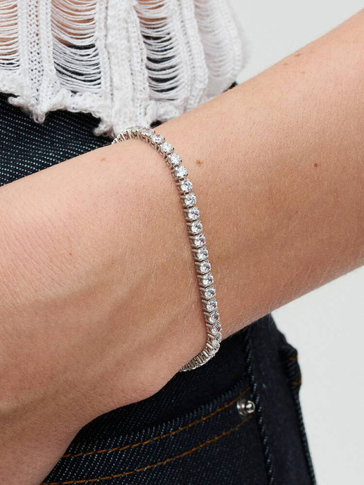 Pandora  Sparkling Tennis Bracelet Sterling Silver