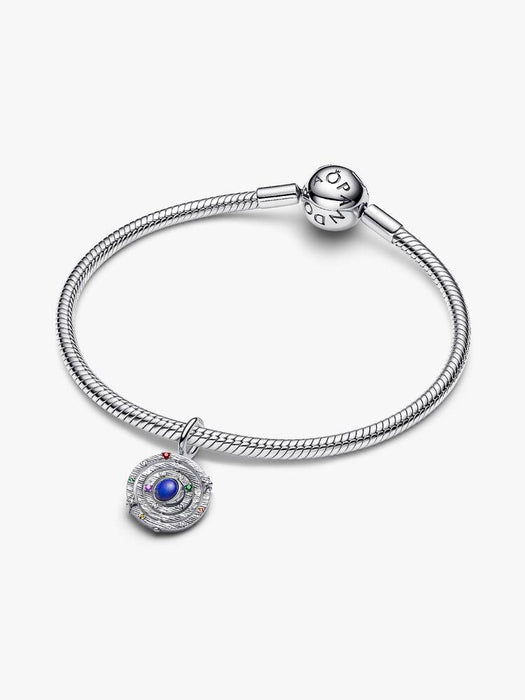 Pandora Spinning Armillary Sphere Dangle Charm Sterling Silver